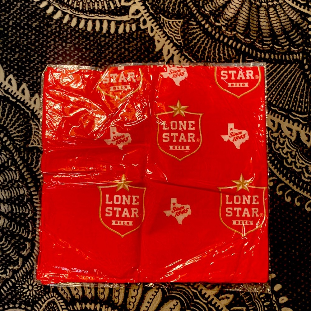 Lone Star Beer Scarf - NEW